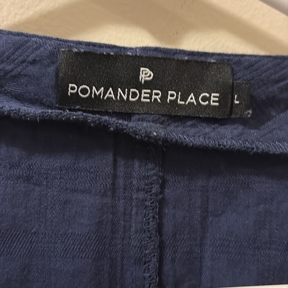 Pomander Place Deep Blue Textured Maxi Dress - women’s large - 100% cotton - Picture 2 of 5